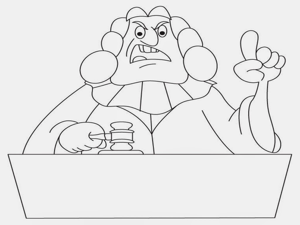 Courtroom Coloring Pages Coloring Pages